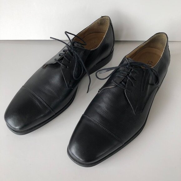 FLORSHEIM Men's Leather Cap Toe Dress Shoe Lace Up Oxford Cushion Footbed 10.5 D - Picture 3 of 16